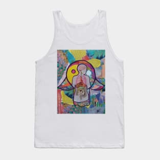 Inside Out Hamsa by Harriette Knight Tank Top